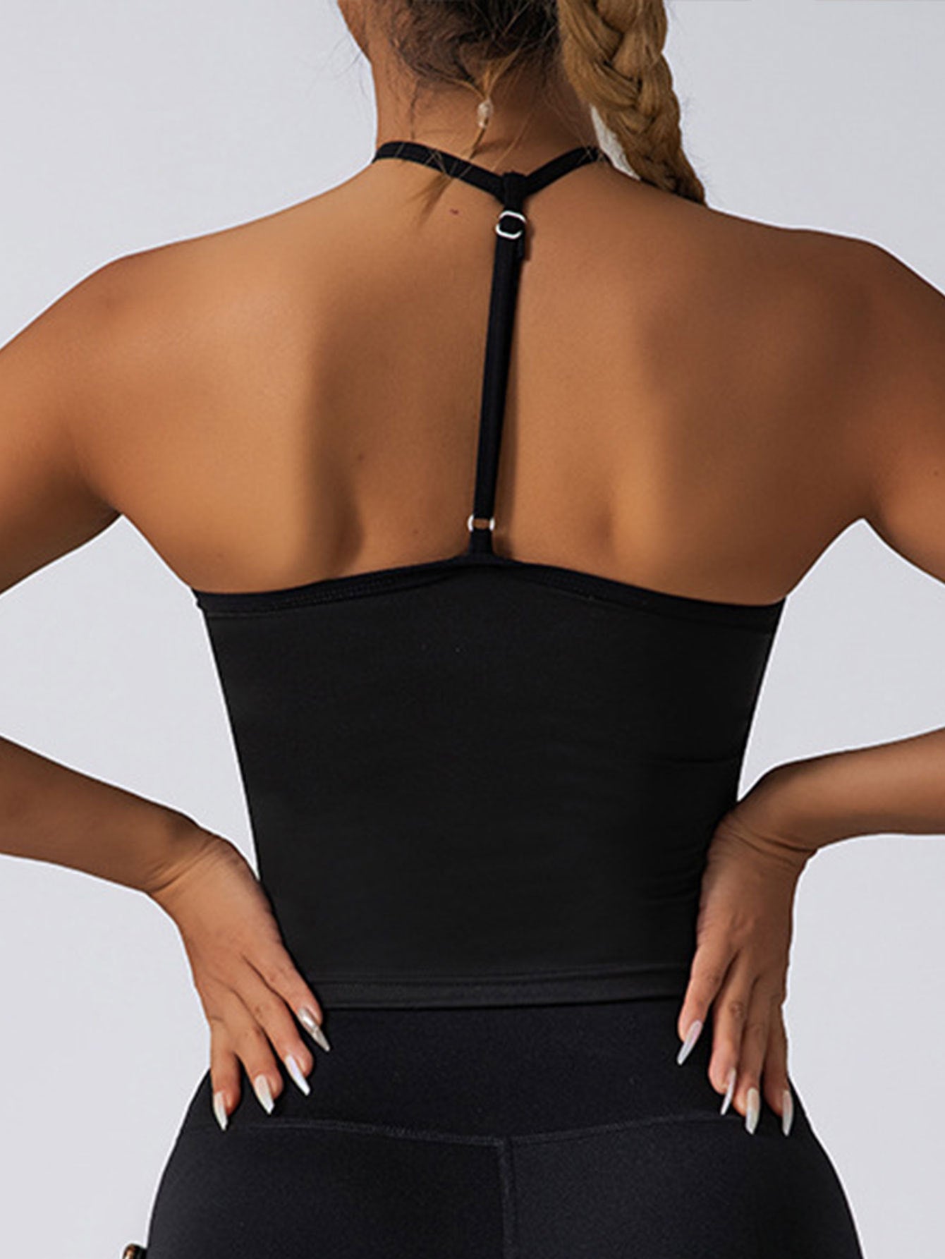 2 Pieces Sports Bra Athletic Running Sports Bra